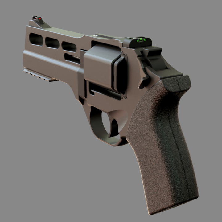 3D Printable Chiappa Rhino 50DS - High-Detail 3D Printable